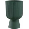 FORM PLASTIC Gėlių vazonas Keli Mika 18cm, Eco Wood žalias