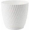 FORM PLASTIC Vazonas MIKA 13cm Baltas