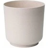 FORM PLASTIC Dekoratyvinis gėlių vazonas Satina Eco Ø15cm H14.9cm plastik./švies.rudas