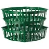 FORM PLASTIC Stādīšanas grozs Diana, plastmasa, zaļa krās.