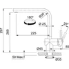 Sensorinis virtuvinis maišytuvas Franke Atlas Neo Sensor 115.0625.489