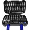 Galvu komplekts Geko 1/4 colio, 4-14 mm, 56 vnt. lagaminėlyje