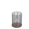 Domoletti Stalo įrankių organizatorius D863D, 13,5 cm x 13,5 cm x 17 cm, plienas/medis, juodas/medis