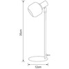 Stalinės ir toršerinės lempos Domoletti Shadow R5021009A-1T, E14, 25W