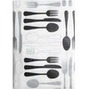 Staltiesė Splendid FORK, balta/juoda, 150 x 180 cm