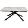 Galds izvelkams Domoletti DRDTQ002SWT, balta, 160 - 240 cm x 90 cm x 76 cm