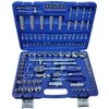Grąžtas Galvučių 4-32mm ir priedų rinkinys 1/4" ir 1/2" 93 vnt Irimo