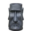 Garden Center Dekoratīvais puķu pods "Seja" LT34208-PC, 26.5 cm x 24 cm x 39 cm, pelēka krās.