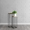 Garden Center Tajemniczy ogród FLOWER STAND LAVAL S Juodas OAK 19X19X62