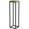 Garden Center Tajemniczy ogród FLOWER STAND LAVAL M Juodas OAK 19X19X77