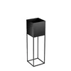 Garden Center Your Loft Design FLOWER POT LORIENT M Juodas 19X19X67