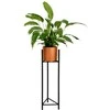 Garden Center Sbox STAND FOR FLOWER POTS SENS L Juodas 27X75