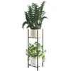 Garden Center Sbox STAND FOR FLOWER POTS SENS L Juodas 27X75