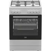 Viryklė Gas stove with electric orkaitė Beko FBE62120SWD