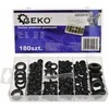Geko Rinkinys PRZELOTEK GUMOWYCH 180SZT.(20) G02915 GEKO