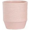 Pink Gėlių vazonas kaimiškas rožinis d9