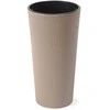 Gėlių vazonas Lamela Lilia 879-85, plastikinis, rudas