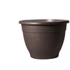 Plasticotto Plastikinis vazonas Campana D22 H18CM Šokoladinis