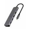 Gembird Adapteris usb-c hub usb-c pd hdmi x2 usb 3.0x3