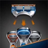 Gillette Fusion5 skustuvo vyrams peiliukai, 4 vnt.