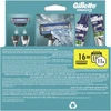Gillette Mach3 Skustuvo Vyrams Galvutės 16 vnt
