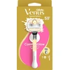 Gillette Venus ComfortGlow Argan Oil Skustuvas, 1 Keičiamos Skustuvo Galvutės, Sieninis Laikiklis