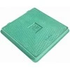 Gm Plasta Gm_Plasta Kvadratinis kanalizacijos liukas, 650x650 mm A15 žalias