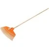 Prosperplast FOCUS PLASTIKINIS LAPŲ grėblys, ORANŽINĖ
