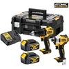 Grąžtas Akumuliatorinių įrankių komplektas DeWALT DCK2062M2T 18V 2x4.0Ah