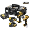 Grąžtas Akumuliatorinių įrankių komplektas DeWALT DCK2062M2T 18V 2x4.0Ah