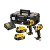 Grąžtas Akumuliatorinių įrankių komplektas DeWALT DCK2062M2T 18V 2x4.0Ah