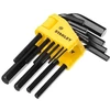 Grąžtas Šešiakampių raktų rinkinys Stanley, šešiakampis, 15 cm