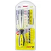 Grąžtas Atsuktuvų rinkinys WMC Tools 5171, 21 cm, 17 vnt.