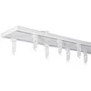 Domoletti Aliuminio sistema UNIVERSAL-PROFILIS, 1 ir 2 bėgelių, baltos sp., 2 m