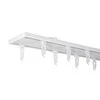Domoletti Aliuminio sistema UNIVERSAL-PROFILIS, 1 ir 2 bėgelių, baltos sp., 2 m