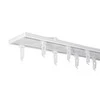 Domoletti Aliuminio sistema UNIVERSAL-PROFILIS, 1 ir 2 bėgelių, baltos sp., 2,5 m
