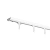 Domoletti Aliuminio sistema DS - PROFILIS, 1 bėgelio, baltos sp., 3 m