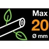 Fiskars Solid™ sekatorius prasilenkiančiais ašmenimis (P121)