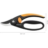 Sekatorius žalioms šakoms Fiskars Fingerloo, 20.1 cm
