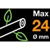Fiskars Plus™ sekatorius prasilenkiančiais ašmenimis (P521) 1057167