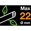 Sekatorius žalioms šakoms Fiskars P751, 25 cm