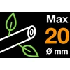 Sekatorius žalioms šakoms Fiskars Single Step 1057162, 20.8 cm