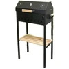 Grilis Abas Smokehouse, juodas, 80 cm