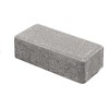 Grindinio plokštė Brikers „Stone Prizma Gray“, 20 x 10 x 6 cm, pilkos spalvos.