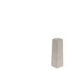 Grindjuostės išorinis kampas Cezar MasterLine W-PS-NZ2ML60-M453, 1,6 cm x 6 cm x 1,5 cm, tamsiai pilka spalva.