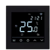 Grindų termostatas Heatcom HC91, įleidžiamas, juodas, 8,6 cm, 5–50 °C