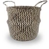 Domoletti BASKET WITH HAND 30X30X30CM SEAGRAS/BLCK