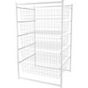 Domoletti Szafka szufladowa TC-M49-5 Baltas 89x45x55cm, 5 stalčiai, balta