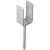 Grundline Sijų palaikymas PS70 71x120x4mm U formos, įmūrijamas