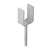 Grundline Sijos jungtis PS80 81x120x4mm U formos, įmūrijama